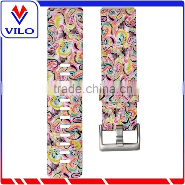 Fashion Design Rubber Watch Strap Wrist Band For Fitbit Blaze, For Fitbit Blaze Silicone Watch Band photo-3