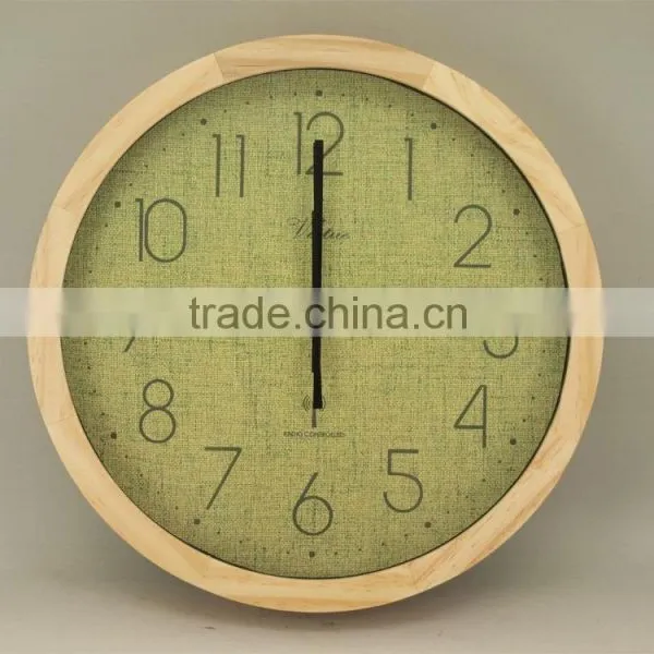 New Arrival Wooden Wall Clock 25414