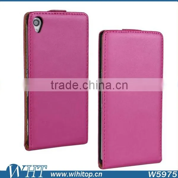 Flip Mobile Phone Cover for Sony Xperia Z3, Luxury Leather Case photo-5