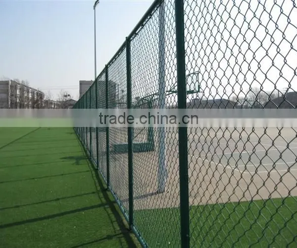 Low Price PVC Coated Chain Link Fence, Galvanized Chain Link Fence for Sale photo-4
