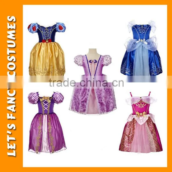 Wholesale Custom Fairy Princess Dress Costume for Kids Baby Girl Wonderful Princess Dress PGCC-2028