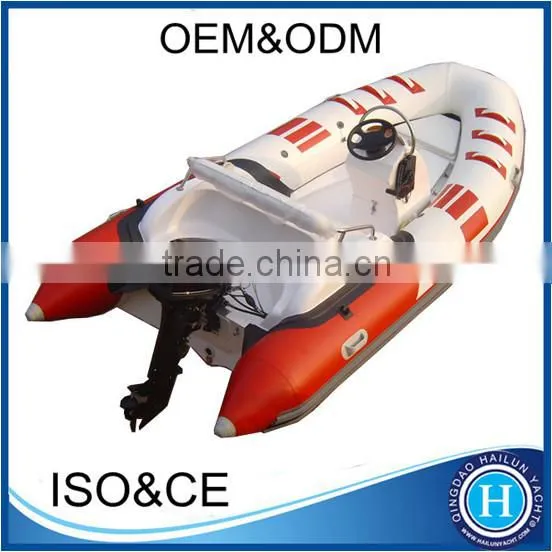 2016 Rigid Inflatable Rib Boat Hypalon With Outboard Motor photo-2