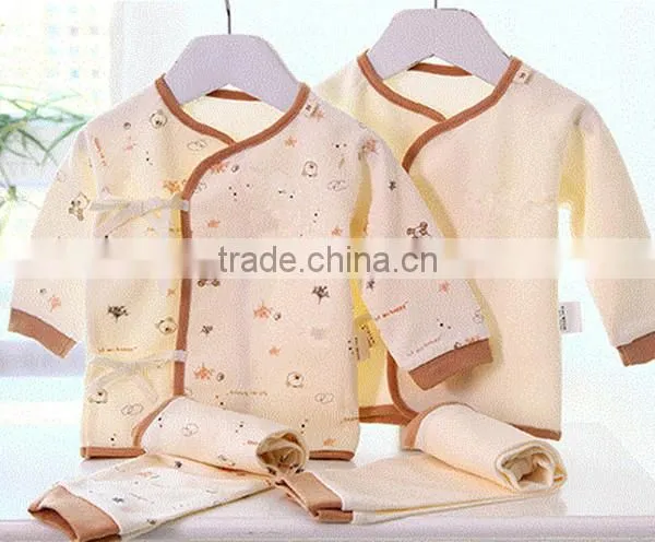 2016 Latest Design Pure Cotton New Born Baby Set photo-5
