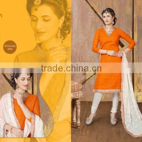 LATEST CHANDERI SALWAR KAMEEZ photo-3