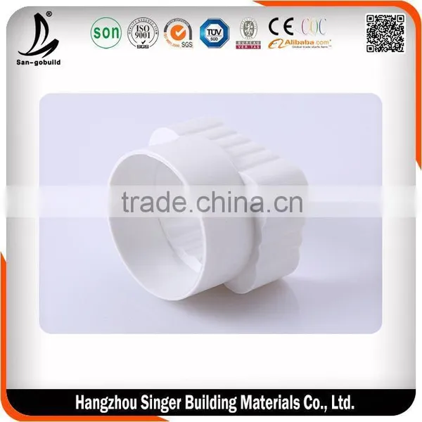 Plastic Profile,PVC Rain Gutter System,Rain Down Pipe photo-5