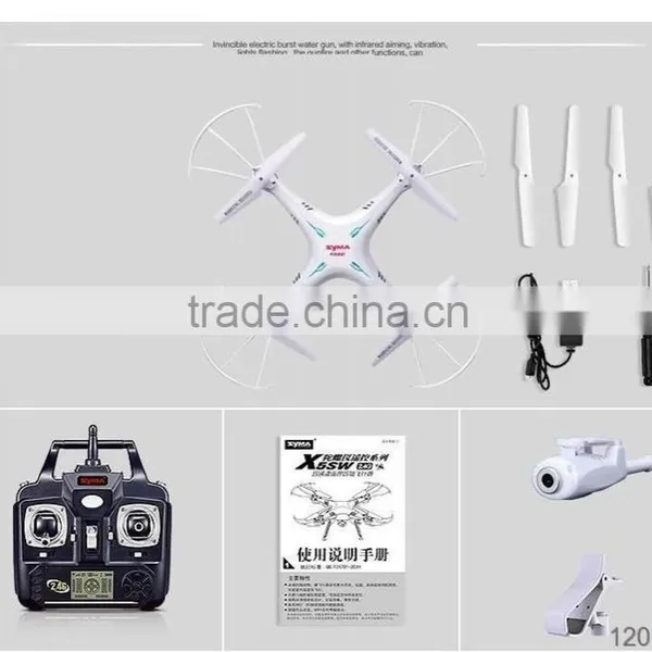 2.4G Remote Control rc Quadcopter Mini Drone Long Flying Toy Helicoter PK photo-5