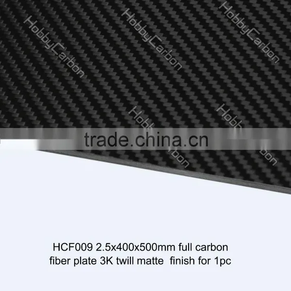 CNC Cutting 3.5mm Pre-Preg Carbon Fiber Twill Matte Flexible Sheet photo-2