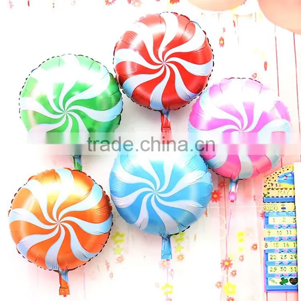18" Inch Lollipops Balloons BABY Shower Birthday Party Decoration Windmills Balloon Most Popular photo-6