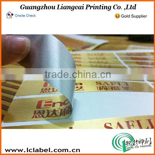 Paper Adhesive Label Sticker Adhesive Poster Sticker