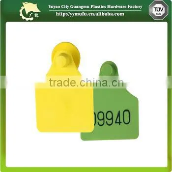 Hot Selling 58mm*72mm Laser Cattle Ear Tag for Cattle Tag Identification photo-2