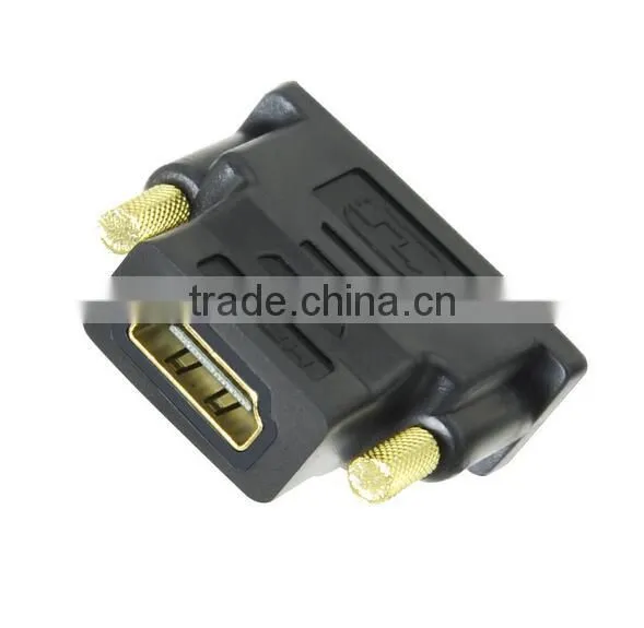 DVI Male 24+1 to H-DMI Female Adapter H-DMI to DVI Connector for HDTV photo-2