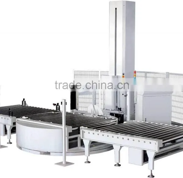M Type Turntable Pre-stretch Pallet Wrapping Machine photo-6