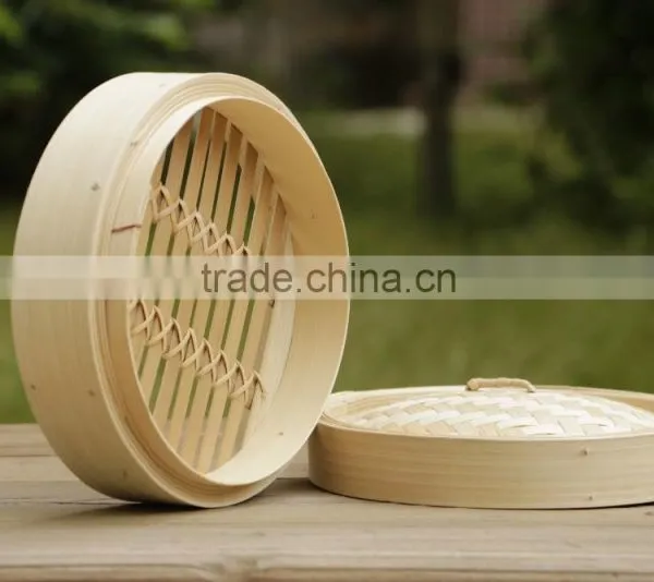 Reasonable Wholesaler Hot Stamped Kitchenware Bamboo Steamer