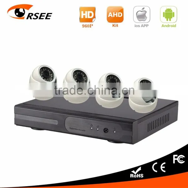 Plug and Play 4CH 960p Ahd Dvr Kit Factory Price Security Home System photo-2