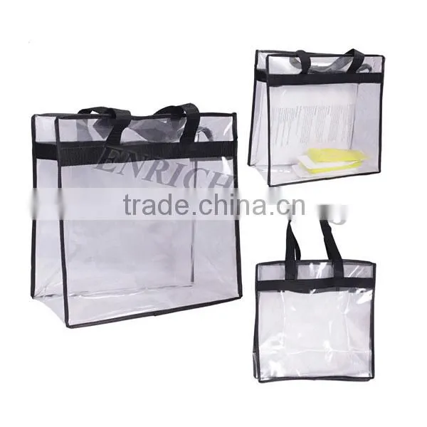Enrich Clear PVC Tote Bag Transparent Shopper Tote Bag In Fashion Design Quality Choice photo-4