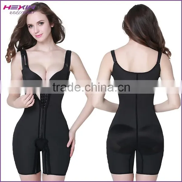 4 Hooks Adjustable Thigh Waist Latex Rubber Body Slimming Shapewear photo-2