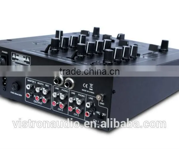 SDJX-3 High Quatity Low Price Mp3 Player dj Mixer With Headphone Monitor Split photo-6