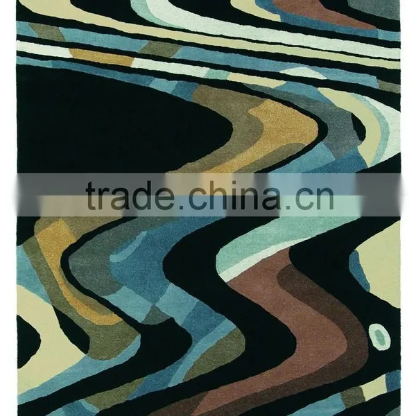 Modern Multiple Color Hand Tufted Rug for Decoration photo-2