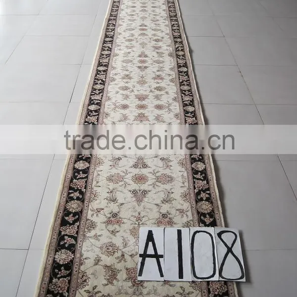 Pakistan Handmade Wool Corridor Carpet Tibetan Design Wool Runner Carpet Chinese Peking Wool Carpet photo-4