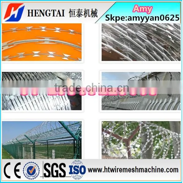 China Manufacturer Razor Barbed Wire Mesh Machine/Razor Barbed Wire Fence Machine photo-6