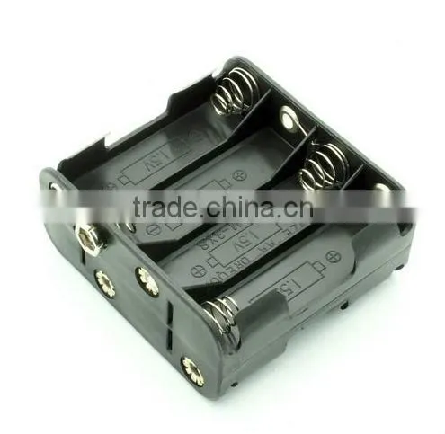 Plastic 12V 8AA Battery Case With Wire Leads Battery Holder photo-3