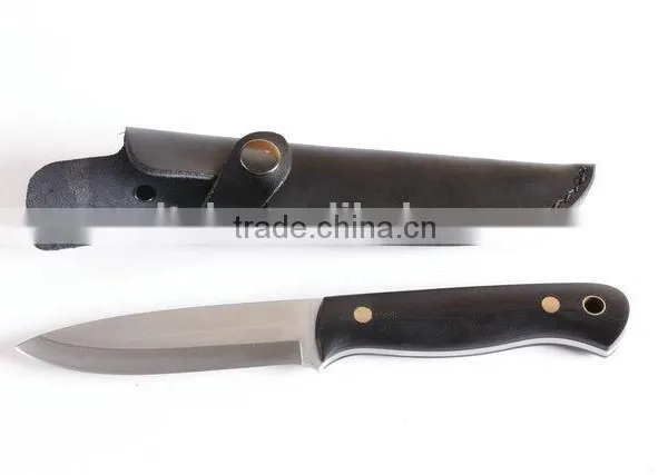 OEM Hunting Survival Knife(black) With Full Tang Structure photo-6