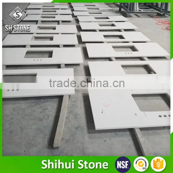 Quartz Stone Table Top, Quartz Vanity Top photo-3
