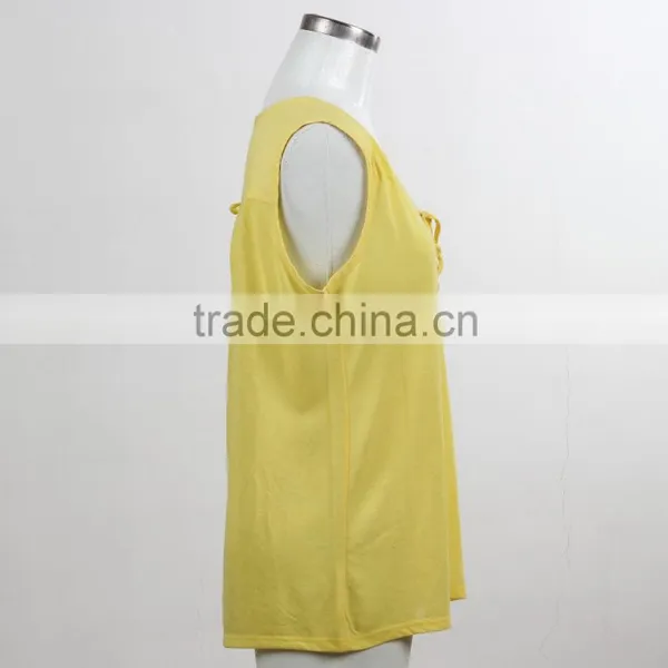 F5S15166 Plain Tank Top for Women photo-2