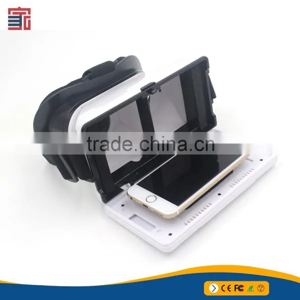Newest Best Quality 3.5"-6" Inch DIY 3D Virtual Reality VR Google Cardboard 2.0 Custom Logo Print photo-4