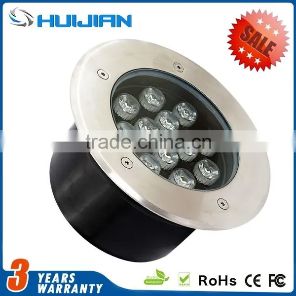 Zhongshan Led Lighting CE ROHS Recessed Round 3W 6w 9w 12w 15w 18w Led Underground Light Housing photo-2