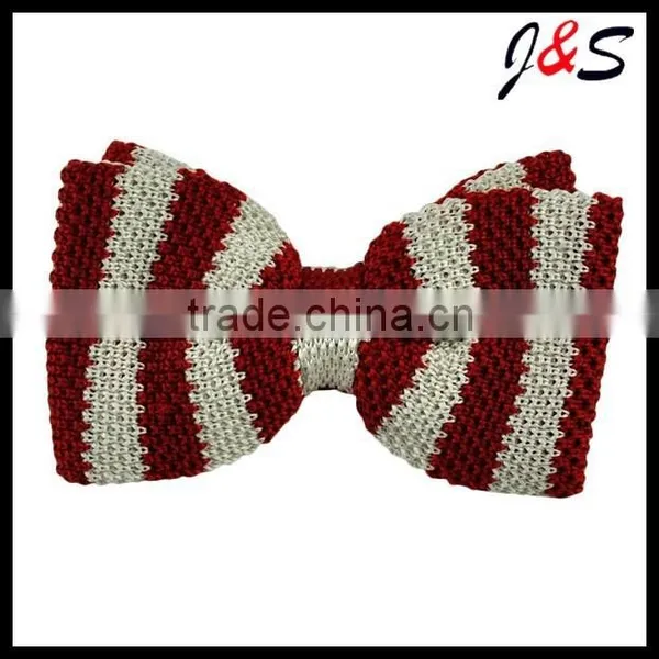 Custom 100% Silk Knitted Bow Ties for Men photo-2