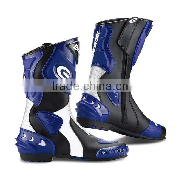 Racing Motorcycle Black Boots photo-2