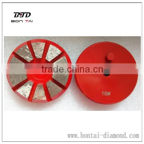 3"10-Seg Metal Bond Diamond Grinding Pads Concrete Floor Surface Prep Metals photo-4