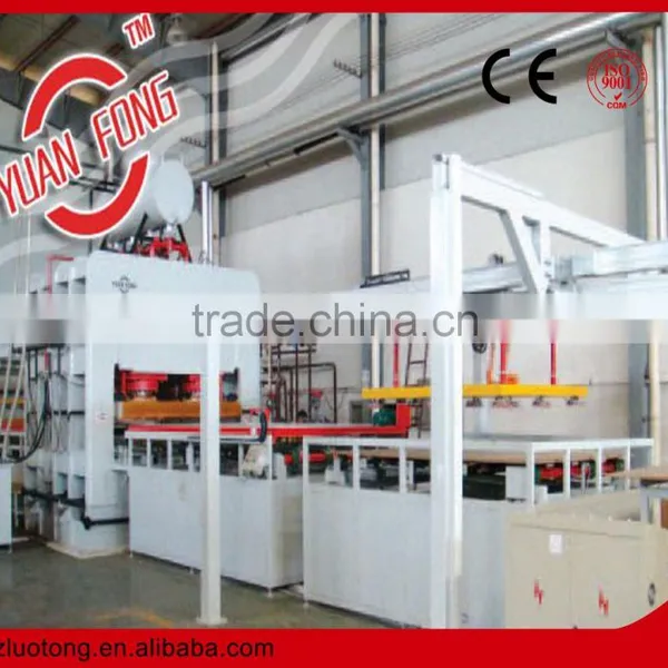 Laminating Flooring Short Cycle Hot Press / Laminating Flooring Press Machine