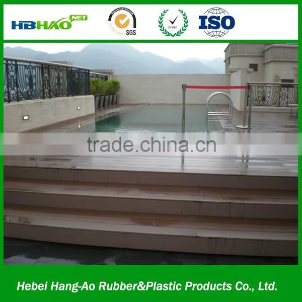Composite Decking Floor, Composite Interlocking Decking, Patio Yard WPC Decking Tiles