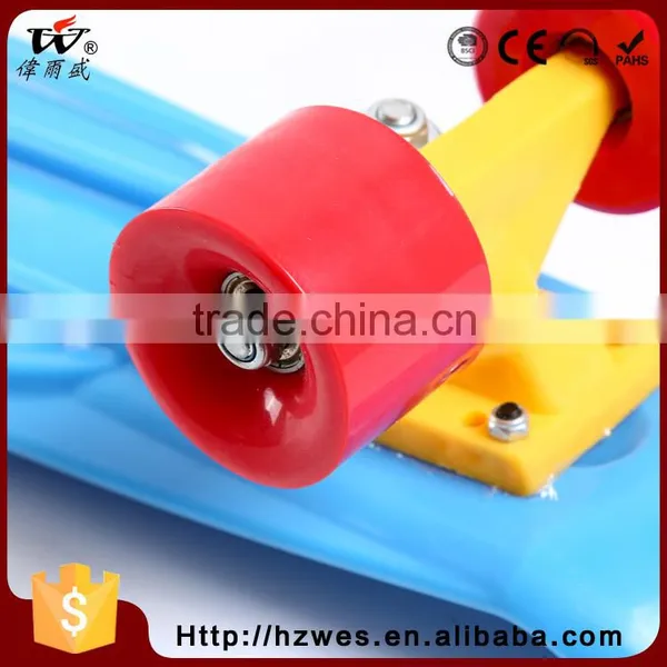 70kgs Top ABS Deck Material OEM Fish Shape Skateboard photo-6
