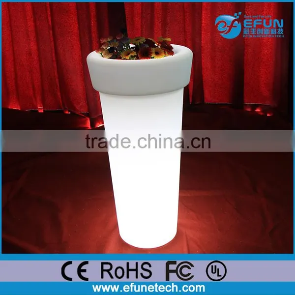 Hot Sale 2015 New Design Led Flower Pot for Party,led Lighted Planter Pots photo-3