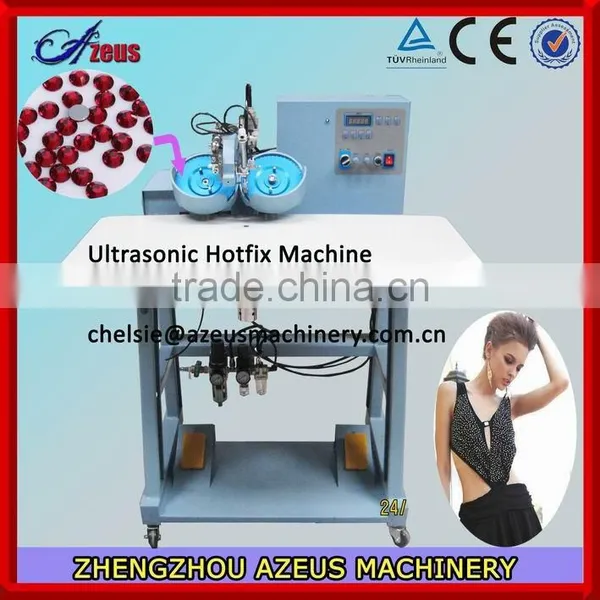Fashion Design Apparel Machinery Ultrasonic Rhinestone Welding Machine