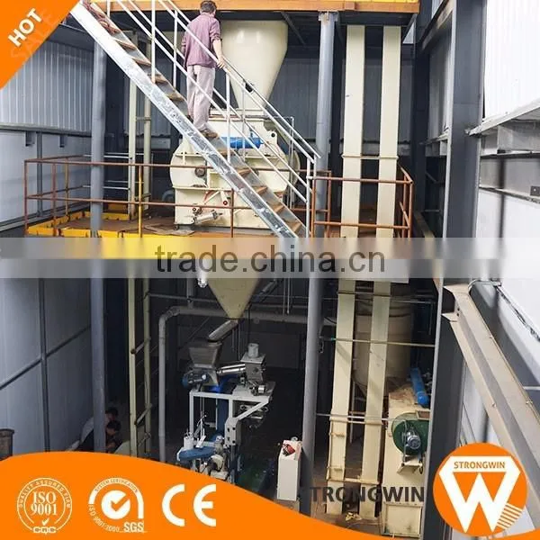 Henan Strongwin 1t/h Fully Automatic Small Plant Poultry Pellet Feed Production Plant Line With ce photo-2
