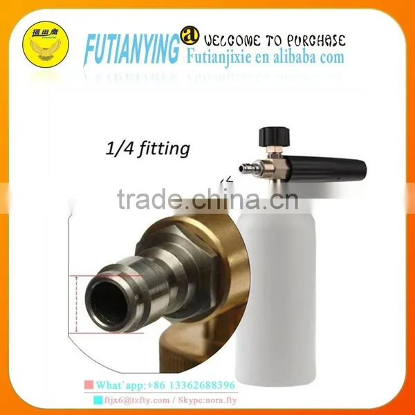 1/4" Quick Release Adjustable Snow Bubble Lance & 1L Soap Bottle Quick Connector photo-6