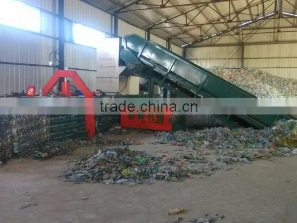 Automatic Hyraulic Scrap Plastic Baler/ PET Bottle Baler/ Plastic Film Baler photo-2