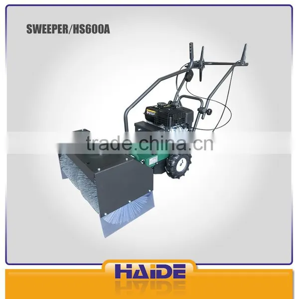 Floor Sweeper Machine Type and Electronic Industry Industry Used Floor Scrubbing Machine,6.5 HP Gasoline 60 cm Road Sweeper photo-4