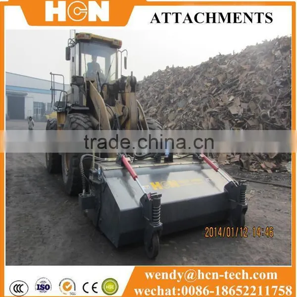 HCN BM12 Road Large Bucket Sweeper Attachment for Loaders photo-3