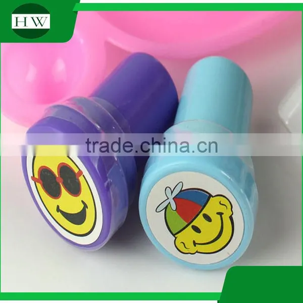 Self Inking Plastic Round Christmas Cute Set Kids Toy Stamps photo-2