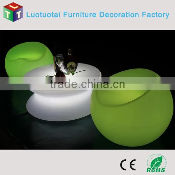 Cheap Battery Operated LED Chair/lighting Plastic Sofa photo-4