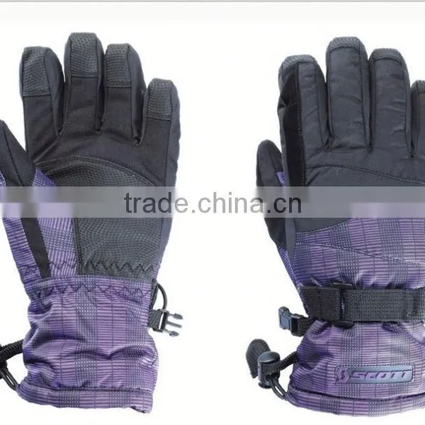 2015 Fashion Useful Fake Leather Winter Gloves photo-3