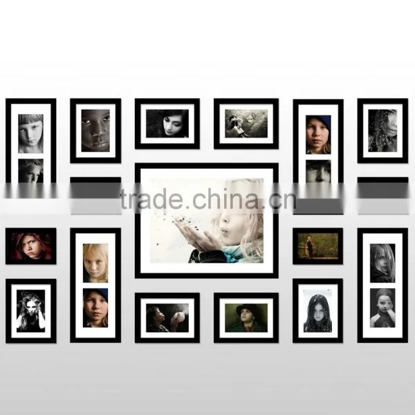 Eco-friendly Unfinished Customized Wooden Photo Picture Frame With FSC/ ISO 9001/14001/SEDEX photo-2