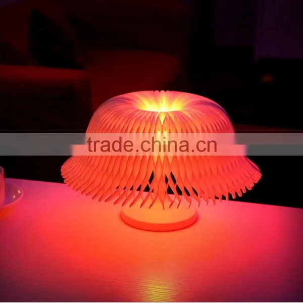 Creative Various Seven Colorfully LED Table Lamp, Beautiful Atmospheres Night Light for Bedroom photo-4