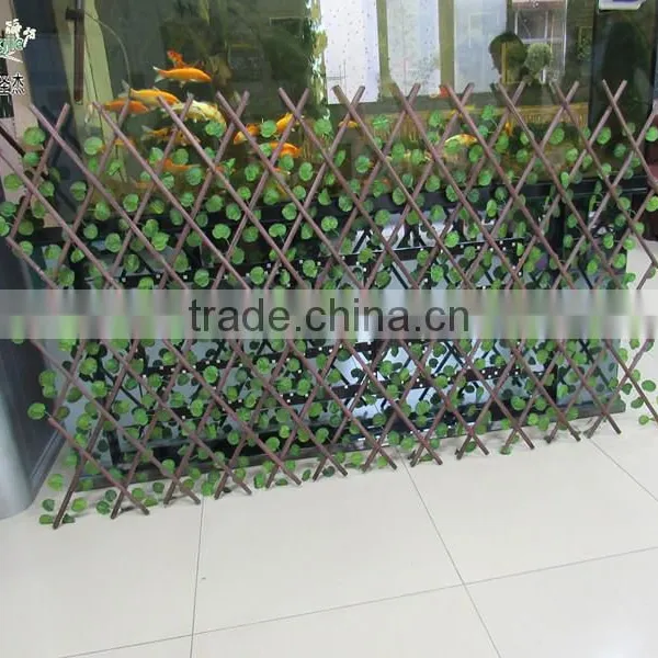 Beautiful Artificial Hedge Fencing Wholesale Silk Flowers Decorative Garden in China photo-3