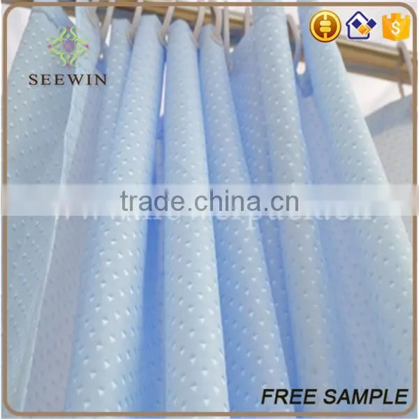 Whole Colored Waterproof Polyester Shower Curtains photo-5